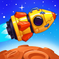 Spaceship, rocket: kids games icon
