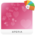 XPERIA™ Pink Hearts Theme Mod
