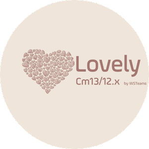 CM13/12.x Lovely Theme Mod