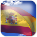 3D Spain Flag icon