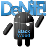 Black Wood Blue CM11 Theme Mod