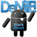 Black Wood Blue CM11 Theme Mod