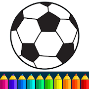 Fútbol juego libro para colorear Mod Apk