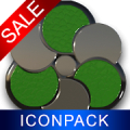 Green E. HD Icon Pack icon