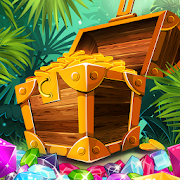 Match 3 Jungle Treasure – Forgotten Jewels icon