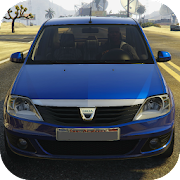 Driving Dacia Logan Car Simulator Mod APK'sı