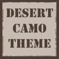 Desert Camo theme LG V20 G5 Mod