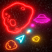 Asteroids Neon Mod APK