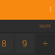 Calculator Orange Splash Mod