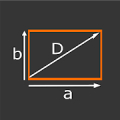 Diagonal Calculator icon