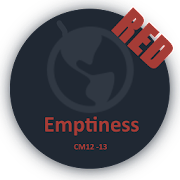 Emptiness Dark Red Cm 13 /12 Mod