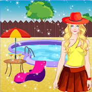 Doll Dress up - Pool Party icon