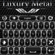 Luxury Metal Go Keyboard theme Mod