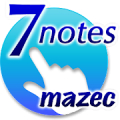 7notes with mazec （手書き日本語入力） Mod
