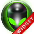 Poweramp Widget Green Alien Mod
