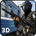 SWAT Train Mission Crime Rescu APK icon