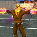 Héroe del cráneo del fuego del fantasma Mod