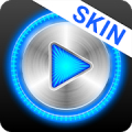 MusiX Hi-Fi Blue Skin for music player Mod