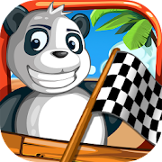 Turbo Toy Car-Panda Beach Race Mod