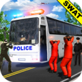 Police Bus Uphill Drive Simulator game icon