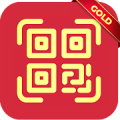 QR Code & Barcode Scanner Gold icon