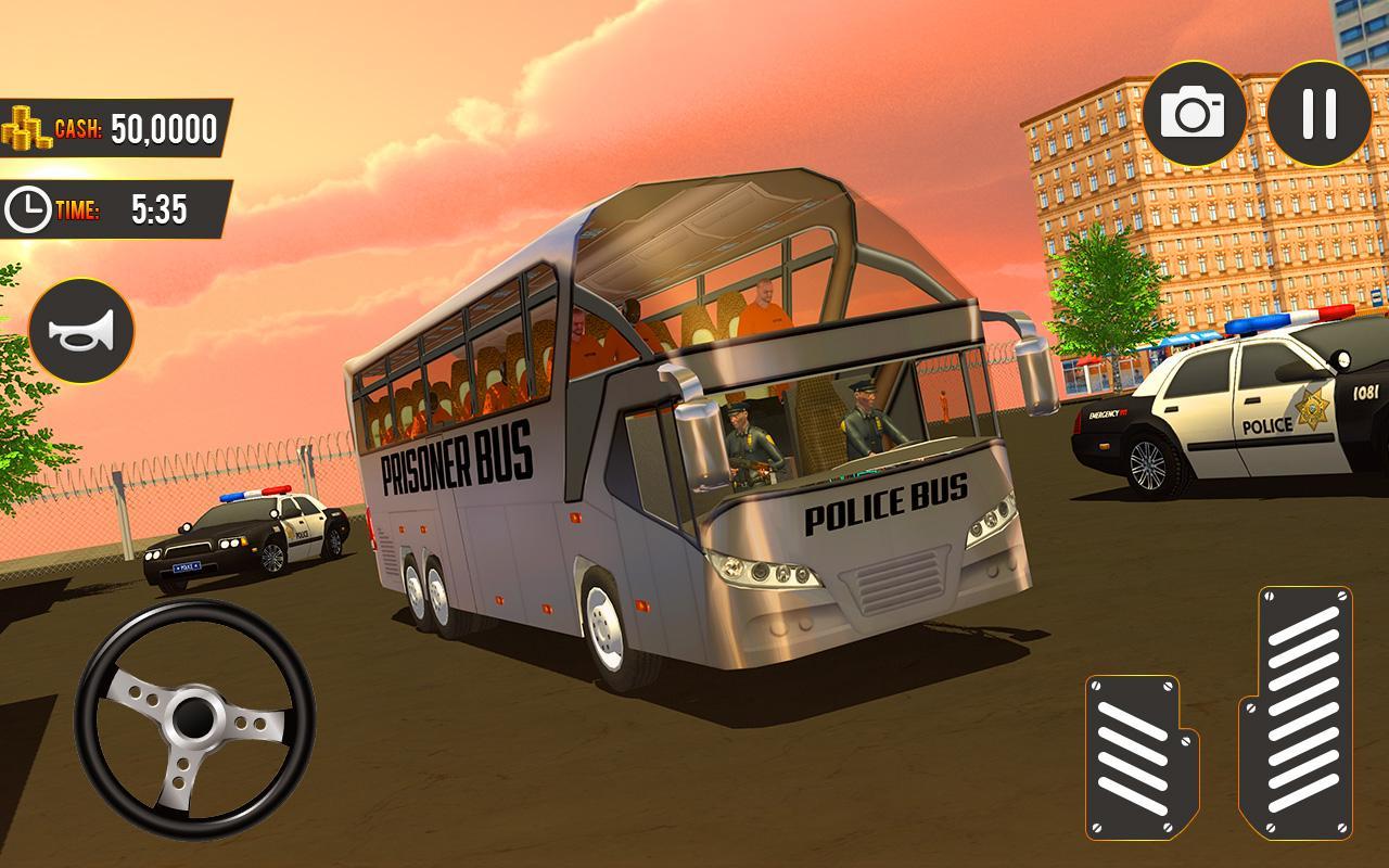 Police Prisoner Bus Transport 1.0.2 APK + Mod (Unlimited money / Cracked) for Android