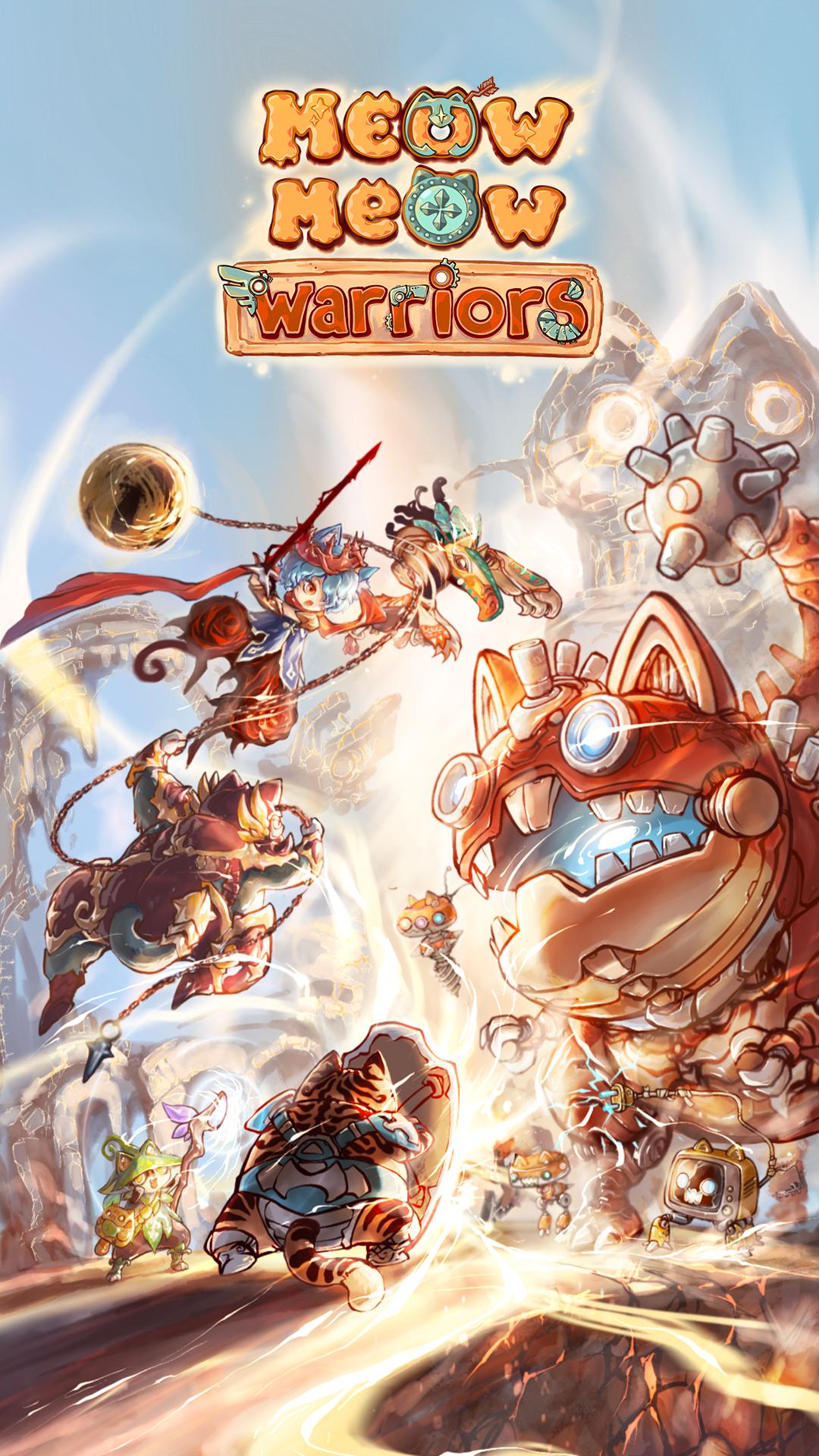 Meow Meow Warriors 0.1.57 APK + Mod (Unlimited money / God Mode / High Damage / Invincible) for Android