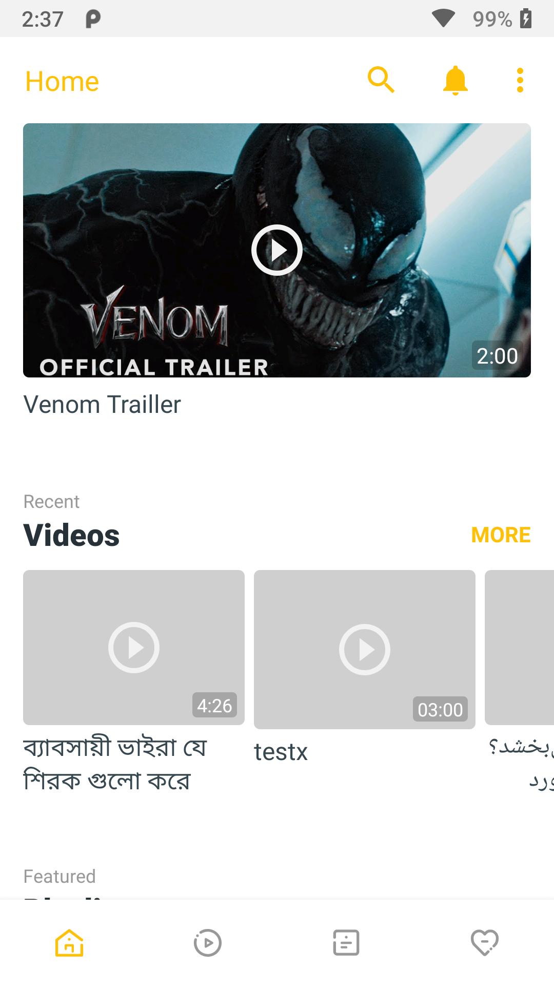 Indian HD Movies Free 2.0.4 APK + Modificación (Unlimited money) para Android