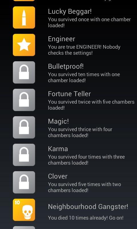 Russian Roulette screenshots