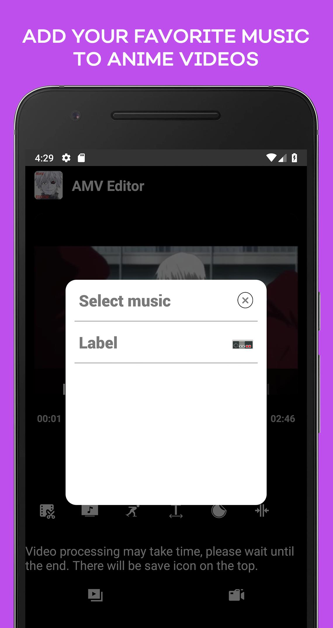 Anime Music Video Editor - AMV Editor screenshots