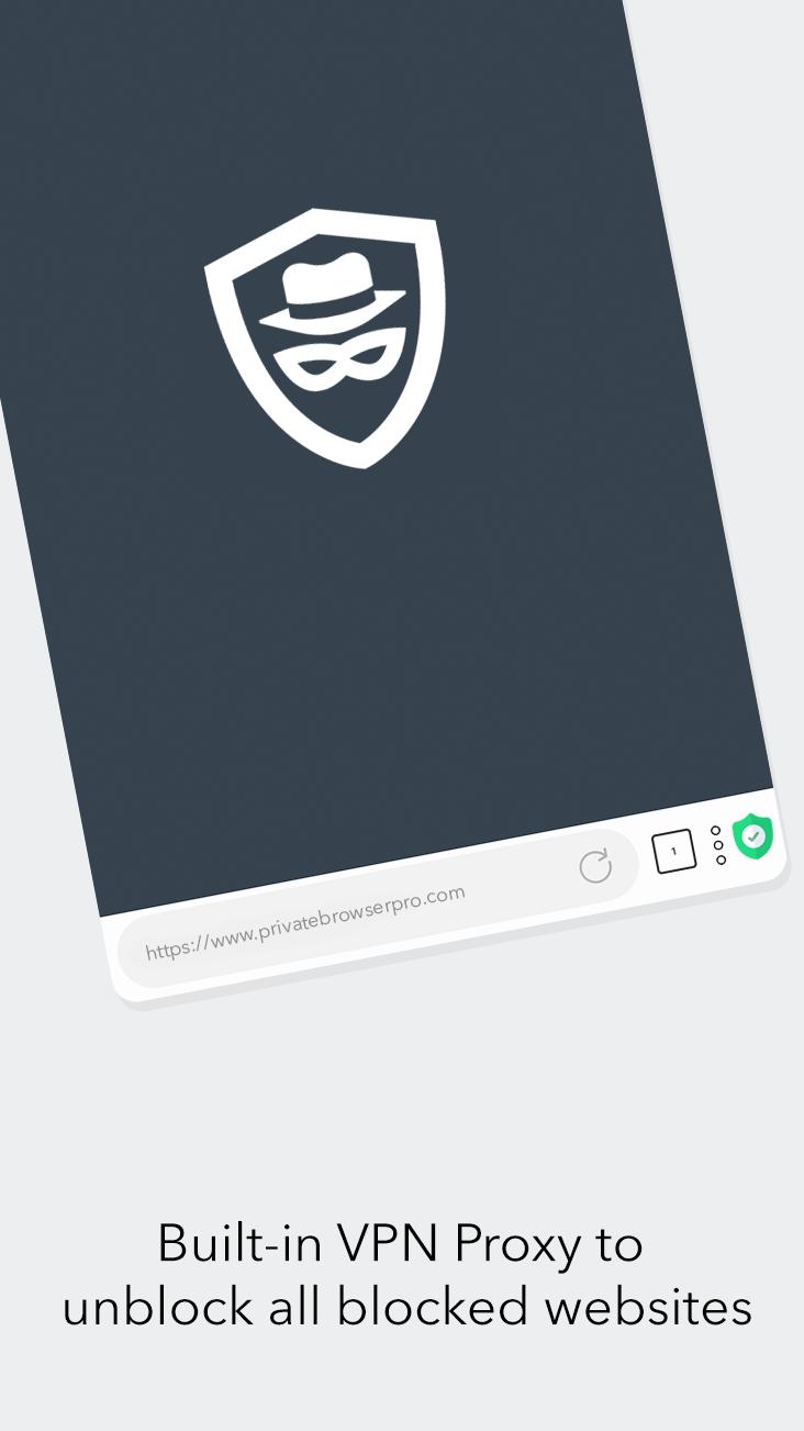 Private Browser - Fast VPN Incognito Browser screenshots